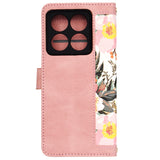 Husa pentru Xiaomi 14T Pro, Techsuit FlipCraft, roz