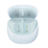 Casti wireless Havit (TW931), Bluetooth 5.4, Half in-ear, Microfon, TWS, ENC, Type-C, 300mAh, alb