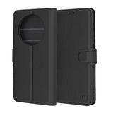 Husa pentru OPPO Reno12 F 5G, Techsuit Leather Folio, maro