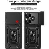 Husa pentru Xiaomi Redmi 13, Techsuit CamShield Series, albastru