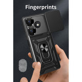 Husa pentru Xiaomi Redmi 13, Techsuit CamShield Series, albastru