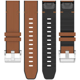 Curea pentru Garmin Instinct 2S Solar, Techsuit Watchband QuickFit 20mm (W071), maro