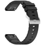 Curea pentru Garmin Fenix 5/6/6 Pro, Techsuit Watchband QuickFit 22mm (W071), negru