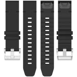 Curea pentru Garmin Instinct 2S Solar, Techsuit Watchband QuickFit 20mm (W071), maro