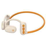 Casti wireless Havit Casti Bluetooth Freego Pro (E553BT), pentru Sport, Bluetooth, Type-C, AI Call Anulare zgomot, 110mAh, bej