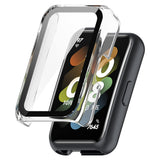Husa smartwatch pentru Huawei Band 8, Techsuit, transparenta