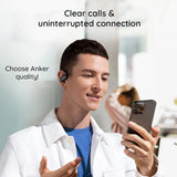Casti wireless Anker SoundCore V20i (A3876G21), pentru Sport, Bluetooth 5.3, IP55, alb