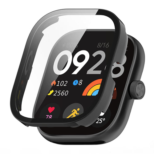 Husa smartwatch pentru Xiaomi Redmi Watch 4, Techsuit, negru