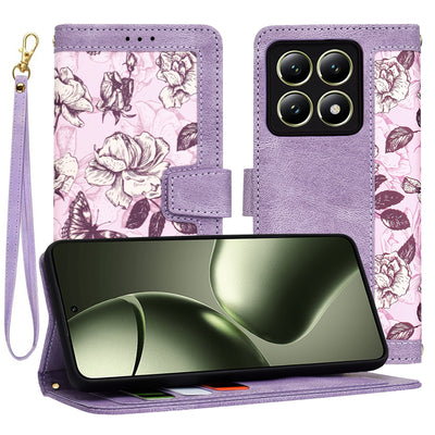 Husa pentru Xiaomi 14T, Techsuit FlipCraft, mov