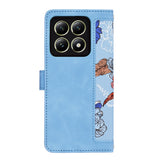 Husa pentru Xiaomi 14T, Techsuit FlipCraft, bleu