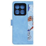 Husa pentru Xiaomi 14T, Techsuit FlipCraft, bleu