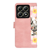 Husa pentru Xiaomi 14T, Techsuit FlipCraft, roz