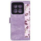 Husa pentru Xiaomi 14T Pro, Techsuit FlipCraft, mov