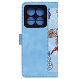 Husa pentru Xiaomi 14T Pro, Techsuit FlipCraft, bleu