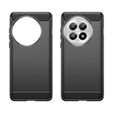 Husa pentru OnePlus 13, Techsuit Carbon Silicone, albastru