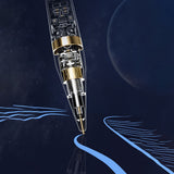 Stylus pen Techsuit Premium (C10 Pro), pentru iPad 2018+, Digital Magnetic Charging, Capacitive, negru/transparenta