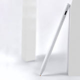 Stylus pen Techsuit (S3), pentru Phones si Tablets, Universal, Active, Type-C, Incarcare rapida, 130mAh, alb