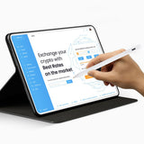 Stylus pen Techsuit (S3), pentru Phones si Tablets, Universal, Active, Type-C, Incarcare rapida, 130mAh, alb