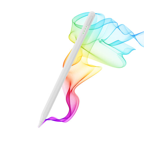 Stylus pen Techsuit (T1), pentru Phones si Tablets, Active, Bluetooth, Type-C, 130mAh, alb