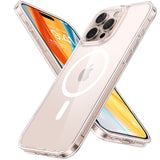 Husa pentru iPhone 16 Pro, Torras Diamond MagSafe Series, transparenta