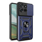 Husa pentru Motorola Moto G75, Techsuit CamShield Series, albastru