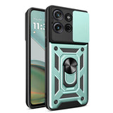 Husa pentru Motorola Moto G75, Techsuit CamShield Series, albastru