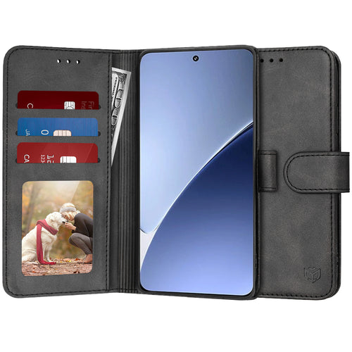 Husa pentru Xiaomi 15 Pro, Techsuit Diary Book, negru