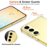 Husa pentru Samsung Galaxy S25, Techsuit Shockproof Clear Silicone, transparenta