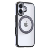 Husa pentru iPhone 16, Torras Ostand R Fusion MagSafe Series, negru