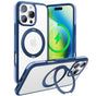 Husa pentru iPhone 16 Pro Max, Torras Ostand R Fusion MagSafe Series, albastru