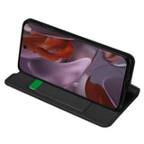 Husa pentru Google Pixel 9a, Techsuit Magskin Book, negru