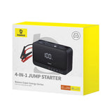 Baseus Car Jump Starter Super Energy (C00245902111-00), Baterie Externa, 6000mAh, Compressor, Flashlight, USB-C, 600A