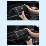 Baseus Car Jump Starter Super Energy (C00245902111-00), Baterie Externa, 6000mAh, Compressor, Flashlight, USB-C, 600A
