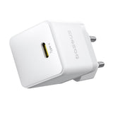 Incarcator retea Baseus Palm (P10111602213-01), Type-C Cable Included, Incarcare rapidar, USB-C, PD 20W, 5V/3.0A, 1m, alb