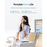 Baterie Externa Baseus Picogo (P10076802123-00), Type-C, Qi2, Incarcare Rapida, 20W, 5000mAh, Rotable Stand