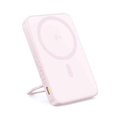 Baterie Externa Baseus Picogo (P10076800413-00), Type-C, Qi2, Incarcare Rapida, 20W, 5000mAh, Rotable Stand