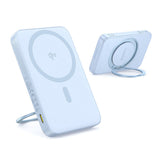 Baterie Externa Baseus Picogo (P10076800313-00), Type-C, Qi2, Incarcare Rapida, 20W, 5000mAh, Rotable Stand