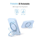 Baterie Externa Baseus Picogo (P10076800313-00), Type-C, Qi2, Incarcare Rapida, 20W, 5000mAh, Rotable Stand