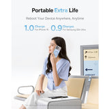 Baterie Externa Baseus Picogo (P10076800313-00), Type-C, Qi2, Incarcare Rapida, 20W, 5000mAh, Rotable Stand