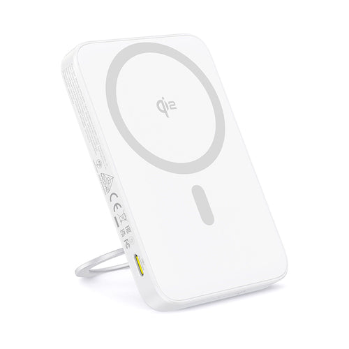 Baterie Externa Baseus Picogo (P10076800213-01), Type-C, Qi2, Incarcare Rapida, 20W, 5000mAh, Rotable Stand