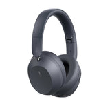 Casti wireless Baseus Bas 35 Max (A00070800821-00), On-ear, Bluetooth 5.3, Sunet Isolation, Pliabil, gri
