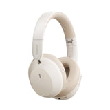 Casti wireless Baseus Bas 35 Max (A00070800221-00), On-ear, Bluetooth 5.3, Sunet Isolation, Pliabil, alb