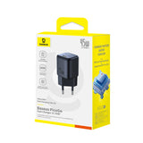 Incarcator retea Baseus PicoGo (P10176800123-00), GaN, Incarcare rapida, 45W, USB-C, negru