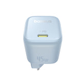 Incarcator retea Baseus PicoGo (P10176800313-00), GaN, Incarcare rapida, 45W, USB-C, bleu