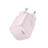 Incarcator retea Baseus PicoGo (P10176800413-00), GaN, Incarcare rapida, 45W, USB-C, roz