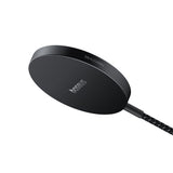 Incarcator wireless Baseus Magnetic Simple Mini4 Air (P10278200111-00), Incarcare rapida, Cable Type-C, Qi2, 15W, negru