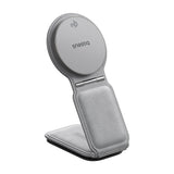 Suport auto Baseus cu Wireless Charging PrimeTrip C02 (C40169003831-00), Prindere magnetica pentru Bord, 15W, gri