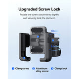 Suport bicicleta Baseus Bike Holder GoTrip (C40572301111-00), CyclingTripod, 360°, Anti-Shake, cu Screw Lock, 5.7, negru