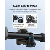 Suport bicicleta Baseus Bike Holder GoTrip (C40572301111-00), CyclingTripod, 360°, Anti-Shake, cu Screw Lock, 5.7, negru