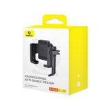 Suport bicicleta Baseus Motorcycle Holder GoTrip (C40572301111-01), 360°, Anti-Shake, cu Screw Lock, Stable, 5.7, negru